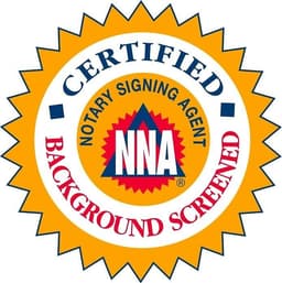 NNA Certified Notary Signing Agent - Background Screened